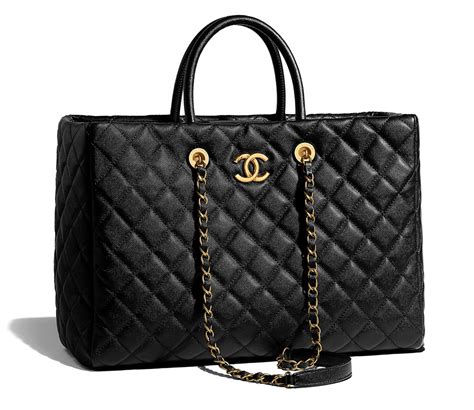 chanel shopping tote 2018|chanel large shopping bag price.